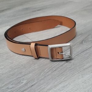 Rag And Bone Tan Leather Belt Size Small New Without Tags